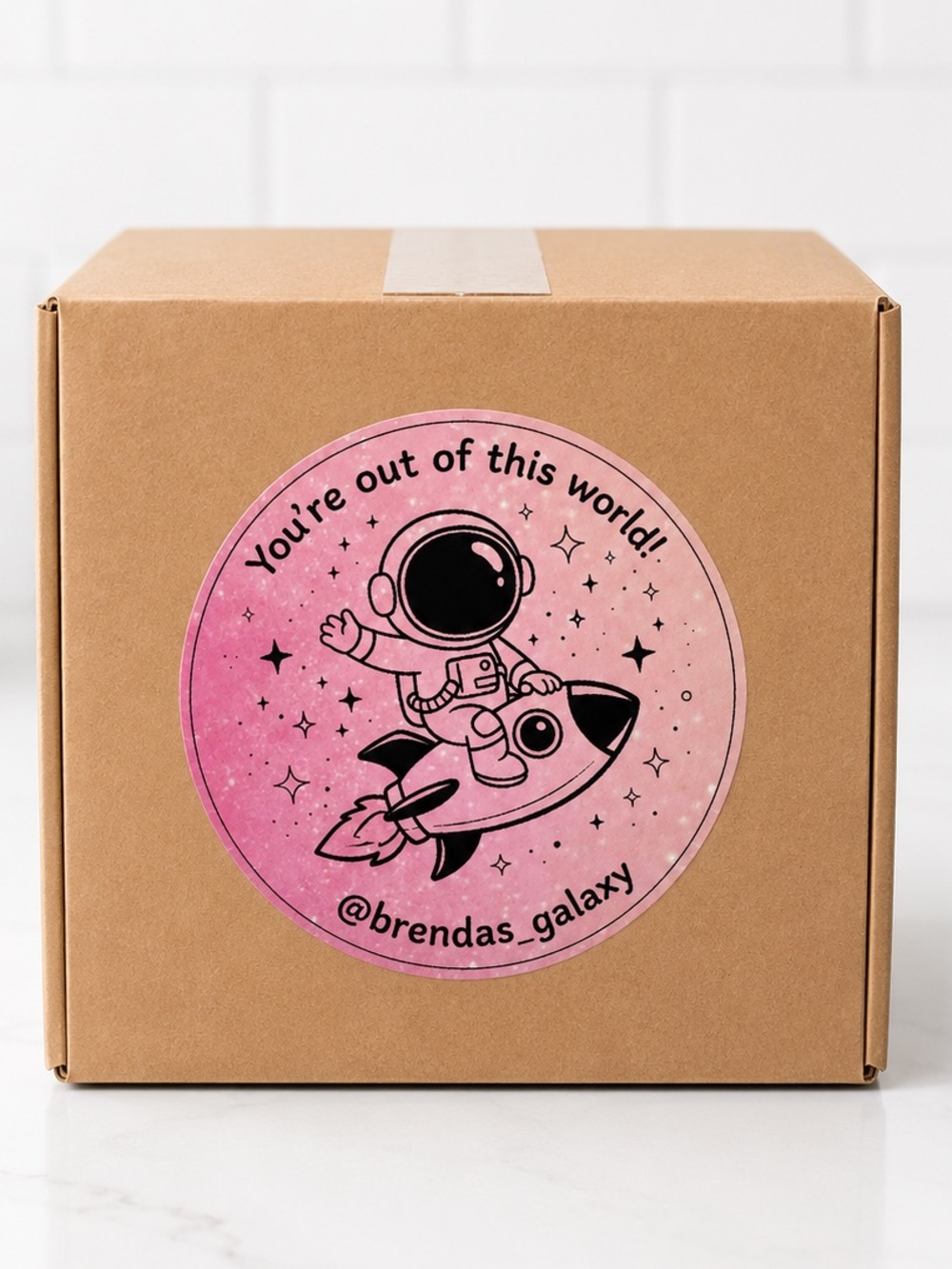 @brendas_galaxy Customized Stickers-100ct.